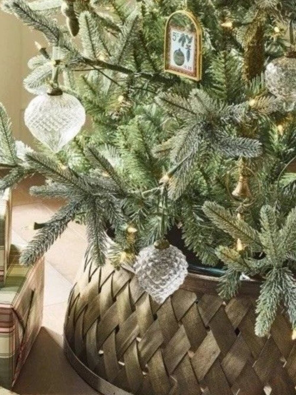 Hearth & Hand Magnolia Glass Bulb Christmas Ornaments Set of 3 NWT - Picture 8 of 8